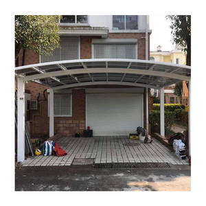 Grands panneaux <span class=keywords><strong>de</strong></span> toit arqués en pc, imperméable, 3 ports <span class=keywords><strong>de</strong></span> voiture, garage, abri d'auto pour les propriétaires d'hôtel - Product Image 2