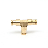 Conector de conexión rápida de alta resistencia de 1/4" DOT, surtido de conexiones de freno de aire, kit de conectores de latón a presión para aire neumático