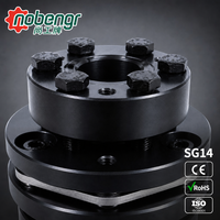 Accouplement à disque à manchon d'expansion monobloc de haute précision, sans jeu, rigide torsionnel, pour machines CNC, Europe de l'Est
