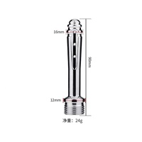 Nettoyeur anal en acier inoxydable pour douche anale, nouveau modèle, robinet pour bidet, douche anale rapide