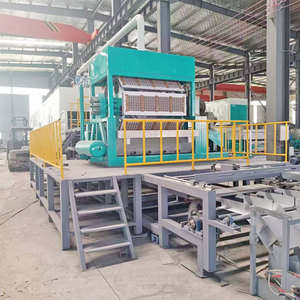 Máy ép bột công nghiệp cho Hộp trứng & khay trái cây Máy làm khay giấy hoàn toàn tự động dây chuyền sản xuất khay trứng - Product Image 2