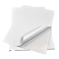 Feuille d'autocollants adhésifs PET brillants/mats Topa White imperméables, format A4, personnalisables pour l'utilisation de parfums