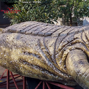 Zoo Theme Park Animal <span class=keywords><strong>Robot</strong></span> Tamaño real Animatronic <span class=keywords><strong>Cocodrilo</strong></span> Modelo - Product Image 5