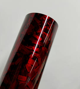 La más nueva <span class=keywords><strong>película</strong></span> de vinilo de carbono forjado PET para decoración de automóviles que envuelve la pegatina del coche - Product Image 3