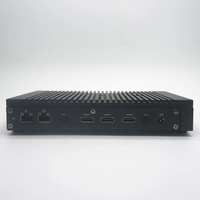 ASUS PL64 Mini PC Industri Tanpa Kipas Pendingin Pasif, 4 Port LAN, 3 Output, 5 USB3.0, Port Serial yang Dapat Diperluas