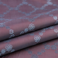 Doublure jacquard 100% polyester deux tons, 2 pièces, pour vêtement