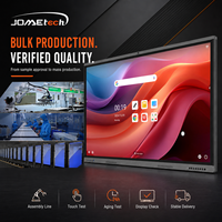 Pizarra Interactiva Inteligente JOMEtech de 75 Pulgadas con Pantalla Táctil de 40 Puntos, Cámara de 48MP y Relación de Aspecto 16:9 para Uso Escolar y Empresarial