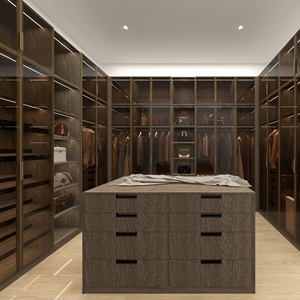 <span class=keywords><strong>2025</strong></span> nóng Bán thiết kế sang trọng tùy chỉnh mới hiện đại cloakroom đồ nội thất tủ quần áo lớn trượt cửa kính với bàn trang điểm - Product Image 6