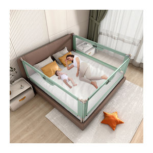 Barrière <span class=keywords><strong>de</strong></span> <span class=keywords><strong>lit</strong></span> portable pour bébé, garde-corps pliable d'intérieur, parc pour bébé, pare-chocs <span class=keywords><strong>de</strong></span> <span class=keywords><strong>lit</strong></span> sécurisé avec rail <span class=keywords><strong>de</strong></span> montage, fonction <span class=keywords><strong>de</strong></span> sécurité pour les enfants - Product Image 1
