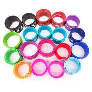 יוניסקס לוגו מותאם אישית סיליקון קידום מכירות סטירה Wristbands לאירועים אישית סיליקון גומי צמידי הצמד להקת יד - Product Image 2