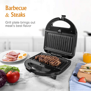 Système de chauffage rapide Double face 750W, 3 en 1, doireen, nouveau Design avec Grill des plaques interchangeables - Product Image 5