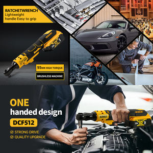 Llave de Trinquete Inalámbrica DCF512 de 1/2\" con Luz LED Herramientas Eléctricas con Batería de 20V Velocidad Variable 21V Llave de Impacto sin Escobillas - Product Image 5