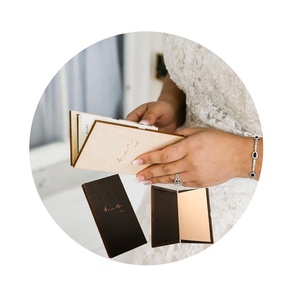 Handcrafted Lovely Keepsake Box Wood Vow Books His and Hers Wedding Vow Books Wood Booklets