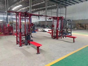 Yl-8053 Gimnasio Multifuncional Comercial de 8 Estaciones - Gimnasio Multiestación para 8 Personas y Gimnasio Tipo Jungla de 8 Estaciones - Máquina de Cable de Alta Resistencia de 8 Estaciones para Gimnasio - Product Image 3