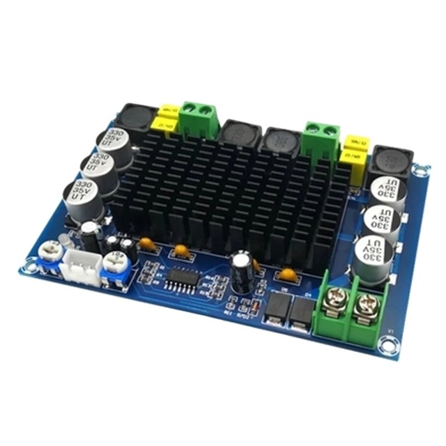 XH-M569 TPA3116D2 Two Chip Dual Channel Preamplifier 150W X 2 High Power Digital Amplifier Board