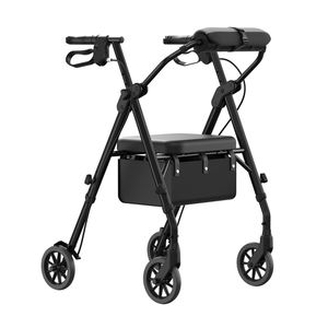 Carrito de Compras con Ruedas para Personas Mayores, Andadera Plegable con Cesta de Almacenamiento, Ayuda para la Movilidad, Venta al por Mayor OEM Mateside - Product Image 2