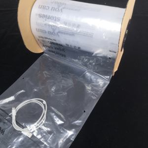 Plástico perforado preabierto Auto Bag Perf Poly Bag <span class=keywords><strong>Roll</strong></span> Clear Transparent Bolsas preabiertas en un rollo Poly Tubing <span class=keywords><strong>Roll</strong></span> para bolsas - Product Image 5