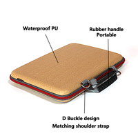 Étui de rangement pour ordinateur portable en EVA durable et imperméable de 13 pouces, housse de tablette portable personnalisée pour les voyages et le bureau