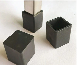 Çelik boru plastik tıpa körleme sonu ayaklar yuvarlak boru tüp fişler eklemek çapı 16/19/22/25/28/30/32/35mm - Product Image 3