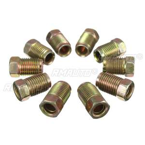10/20/40 piezas de tuercas de tornillo macho cortas de 10 mm x 1 mm para tubos de freno de 3/16 pulgadas - Product Image 3