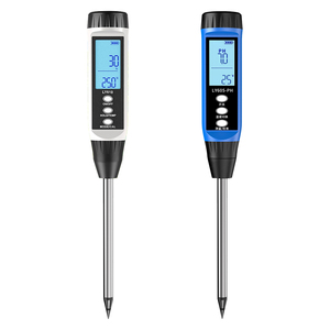 เครื่องวัดค่า <span class=keywords><strong>pH</strong></span> และ <span class=keywords><strong>EC</strong></span> ในดินแบบดิจิทัลรุ่นใหม่ ความแม่นยำสูง พร้อมชุดทดสอบดินแบบพกพาสำหรับการวิเคราะห์และตรวจสอบดิน - Product Image 1