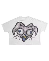 T-shirt pour homme en coton lourd 100% 2025, impression graphique personnalisée DTG, manches courtes