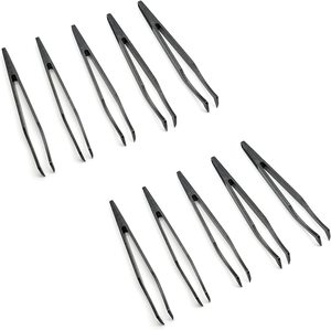 plastic tweezers professional made tweezer set Cheap public electronic conductive fiber esd tweezer