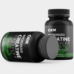 Cápsulas de Creatina Monohidrato Micronizada OEM/ODM, Aptas para Dieta Keto, Suplemento para Gimnasio, Cápsulas de Creatina para Antes del Entrenamiento y Apoyo Muscular - Product Image 4