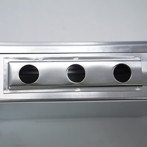 Boîte de stérilisation en acier inoxydable 210 mm carrée, conteneur de stockage d'instruments chirurgicaux pour laboratoire médical - Product Image 2