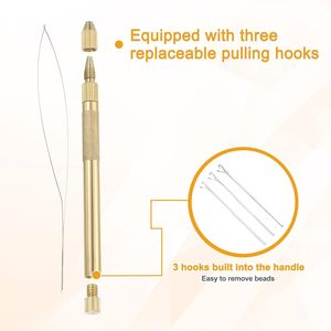 Kit de Herramientas de Extensión de Cabello OBEXA, Alicates de Acero Inoxidable para Cerrar y Remover Micro Anillos, Juego de Alicates con Agarre Dorado - Product Image 4