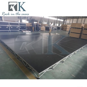 Kit de Escenario Premium con Faldones, Plataforma de Escenario para Bodas, Escenario Modular - Product Image 6