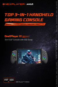 <span class=keywords><strong>Onexplayer</strong></span> X1 <span class=keywords><strong>Mini</strong></span> 8.8 pouces AMD 8840U Tablet PC Ordinateur portable Console de jeu Appareil portable 3 en 1 PC - Product Image 4