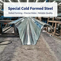 Profil en acier galvanisé Q235 Q355 formé à froid sur mesure OEM, durable, pour l'ingénierie de supports solaires de formes spéciales