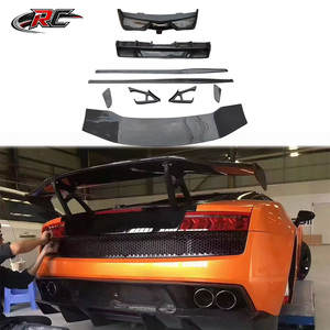 Kit de carrocería de fibra de carbono estilo DMC para <span class=keywords><strong>Lamborghini</strong></span> <span class=keywords><strong>Gallardo</strong></span>, parachoques delantero, faldones laterales, difusor trasero, piezas de alerón - Product Image 1