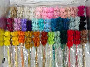 60Pcs Thỏ Đuôi Cỏ Bảo Quản Thỏ Đuôi Cỏ Khô Bó Hoa Cho Boho Trang Trí Nội Thất - Product Image 6