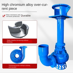 YZ loạt dọc trục chính bán chìm bùn cát chìm dưới BƠM BÙN lỏng cho khai thác than - Product Image 3