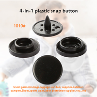 Nouveau produit blanc en plastique bouton pression prix usine outil gratuit boutons pour vêtements 1000 ensemble Hxzy plastique T5 bouton pression
