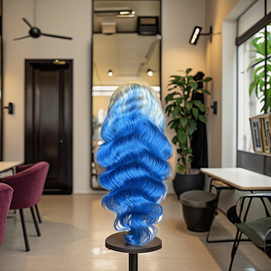 <span class=keywords><strong>Ginner</strong></span> 13x4 Lace Front Jungfräuliches Brasilianisches Echthaar Lange HD-Perücken Natürliche Damen Body Wave Frontal 180% Dichte Anpassbare Haare - Product Image 4
