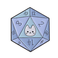Jeu Donjons et Dragons épingles en émail