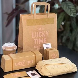 แผ่นรองจานอาหารเกรดอาหารกระดาษกันไขมันสำหรับอบขนมปังและแซนด์วิชกระดาษบรรจุภัณฑ์อาหารเหมาะสำหรับใช้ในครัว - Product Image 6