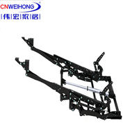 Mécanisme de tête de canapé inclinable robuste WH-V012 à installation facile, mécanisme de dossier inclinable automatique, cadre inférieur inclinable