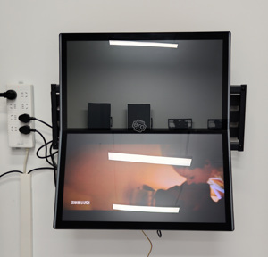 Monitor Touch screen a doppio schermo da 23.8 pollici con luce capacitiva Touch Screen Monitor pubblicitario <span class=keywords><strong>Lcd</strong></span> - Product Image 4