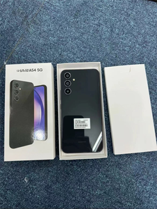 Venta al por mayor <span class=keywords><strong>Gala</strong></span> A54 5G LTE CDMA Teléfono móvil Pantalla AMOLED 65W Carga rápida Diseño sin arañazos para Game Store 128G/256G Mass - Product Image 3