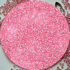 Perles <span class=keywords><strong>de</strong></span> <span class=keywords><strong>rocaille</strong></span> en verre rose 4 mm, commande personnalisée en petites quantités, directement <span class=keywords><strong>de</strong></span> l'usine, Chine, plus <span class=keywords><strong>de</strong></span> 100 000 couleurs, pour artisans amateurs et bijoux DIY, bracelets - Product Image 2