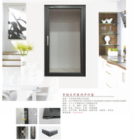 Mosquitera Enrollable Vertical de Aluminio con Diseño Moderno, Malla de Acero Inoxidable para Ventanas y Puertas