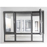 Ventanas de Aluminio de Alta Calidad con Certificación NFRC, Abatibles y Giratorias, y Fijas, con Triple Cristal de Baja Emisividad para Viviendas