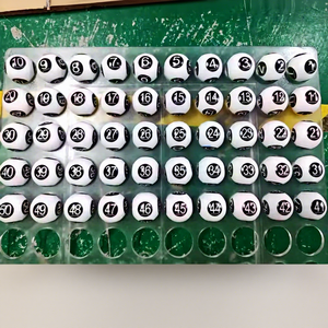 Bola de <span class=keywords><strong>Bingo</strong></span> RFID de Material ABS de 40 mm para Mejorar la Experiencia de Entretenimiento, Diversión en Juegos de Lotería, Bola de Lotería con Chip, Bola de Juego Keno - Product Image 1