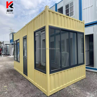 Maison conteneur à montage rapide, bureau modulaire préfabriqué, bâtiment habitable mobile, dortoir temporaire pour travailleurs