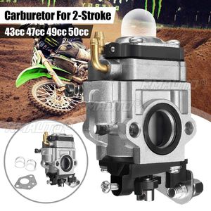 1/2/4 ชิ้นชุดคาร์บูเรเตอร์สตริมเมอร์ 15 มม.พร้อมปะเก็นสำหรับ SRM 260S 261S 261SB PPT PAS 260 261 BC4401DW ทริมเมอร์ 43cc 47cc 49cc 50cc - Product Image 1