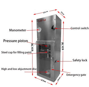 Piccola macchina pneumatica per riempimento di bombolette Spray - Product Image 2